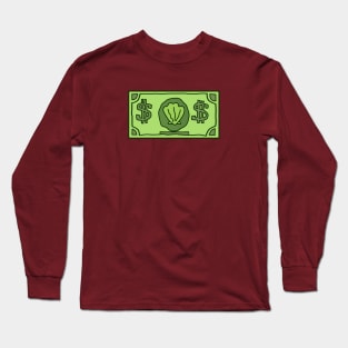 Mr. Krabs' one millionth dollar Long Sleeve T-Shirt